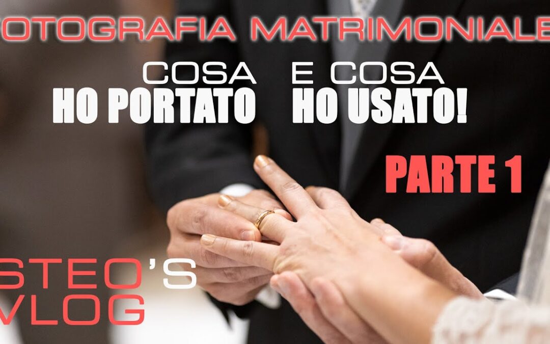 Steos’ Vlog – Cosa HO PORTATO all’ultimo matrimonio e cosa HO VERAMENTE USATO!